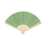 Rococo embroidery pattern hand fan